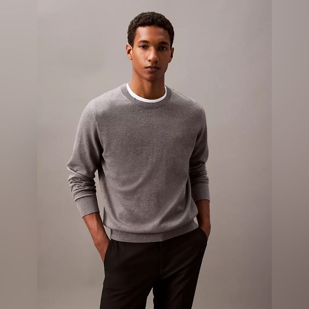 Calvin Klein Grey Sweater Men's Size S